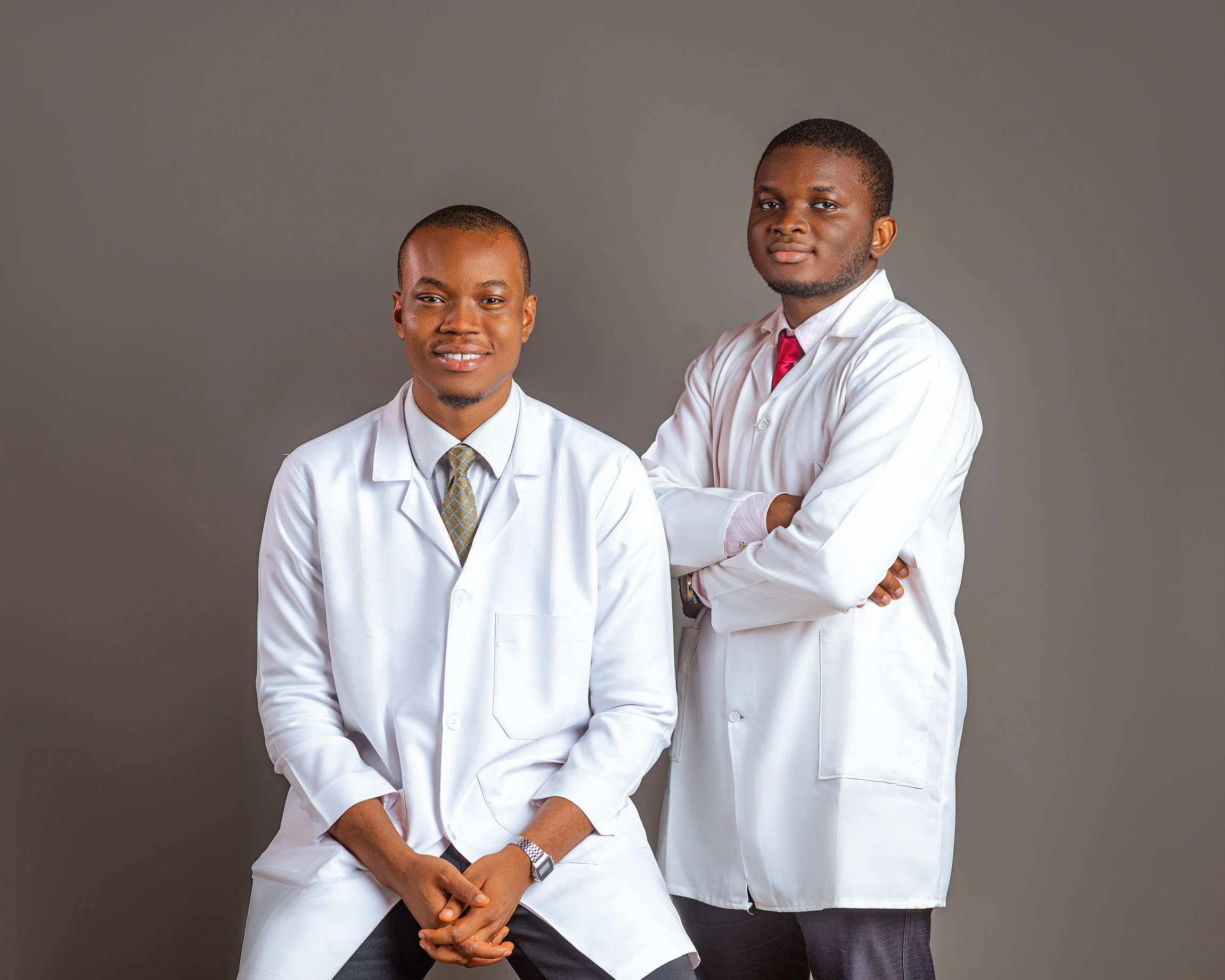 Goodness and Gold working together in the studio